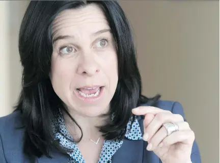  ?? PIERRE OBENDRAUF ?? Montrealer­s have a lot of hopes for their city, Mayor Valérie Plante says. “It just gives me energy to do my best to solve as many problems as I can.”