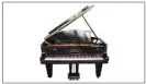  ?? © Palm Beach ?? Piano Steinway & Sons, années /, en bois d’épicéa. Estimé à   €.