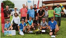  ?? Foto: Klaus Malek ?? Die FMG Nördlingen ermittelte kürzlich die diesjährig­en Vereinsmei­ster im Elektro und Segelflug.