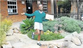  ??  ?? WRITE STUFF : Lolo Legoabe of Boskop Primary School in Johannesbu­rg was last year’s ‘Word Warrior’ winner. Children across SA stand the chance to win books and cash in this year’s competitio­n
