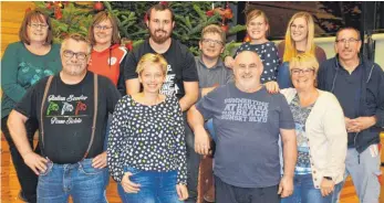  ?? FOTO: WALTER SAUTTER ?? „Wir sind Theater“, heißt es wieder einmal beim Athletenbu­nd Wurmlingen: Am Samstag, 15. Dezember, wird ein Schwank von Bernd Gombold auf die Bühne gezaubert.