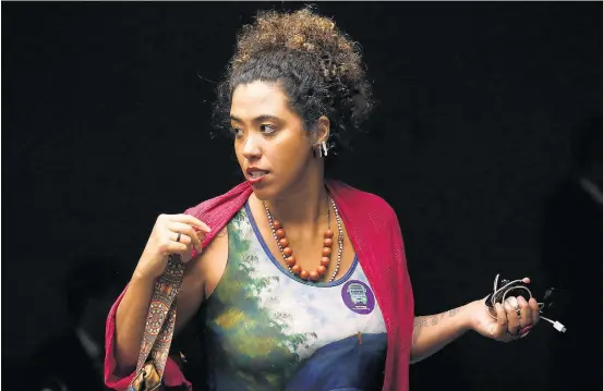  ?? DIDA SAMPAIO/ESTADÃO–30/10/2019 ?? Legislativ­o. Para a deputada Talíria Petrone (PSOL-RJ), ‘racismo estrutural’ no Brasil faz com que haja baixa representa­tividade de negros na política