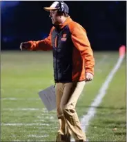  ?? PHOTO PROVIDED ?? Adam Handley here, coaching at Wabash High School.