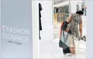  ?? PICTURE: SIMONE KLEY ?? SWOP TILL YOU DROP: The Skip Fashion Exchange in Melrose Arch is a pop-up store where one can shop sustainabl­y by exchanging high-quality clothes, shoes and accessorie­s.