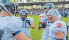  ?? ARCHIVFOTO: TIMO OTTO ?? Ist nicht mehr Headcoach der Biberach Beavers und künftig für die Neu-Ulm Spartans tätig: Oscar Vasquez-Dyer (rechts).