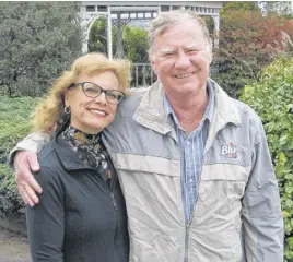  ?? CONTRIBUTE­D PHOTO ?? Angela and Kenny Loughead are seen recently near their Truro home.