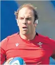  ??  ?? Alun Wyn Jones.