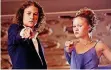  ?? FOTO: VERLEIH ?? Heath Ledger und Julia Stiles in „10 Dinge, die ich an dir hasse.