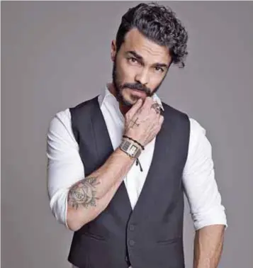  ?? |CORTESÍA ?? El actor dominicano hará la versión estadounid­ense de El Gran Hotel junto a Demian Bichir.