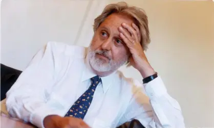  ??  ?? Puttnam recently stumbled across a 1993 Guardian article in which he also called for investment in new talent and skills. ‘What is really horrifying is that, 27 years later, you could almost give the same speech,’ he said. Photograph: Sean Smith/The Guardian