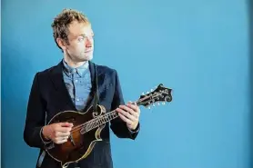  ?? Contribute­d photo ?? Mandolin player, singer and co-founder of Nickel Creek and Punch Brothers Chris Thile appears with The Knights for a show combining classical and roots music Wednesday at the Troy Savings Bank Music Hall.