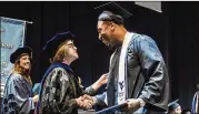  ?? ASSOCIATED PRESS ?? Raiders linebacker Bruce Irvin received his bachelor’s degree from West Virginia in May.