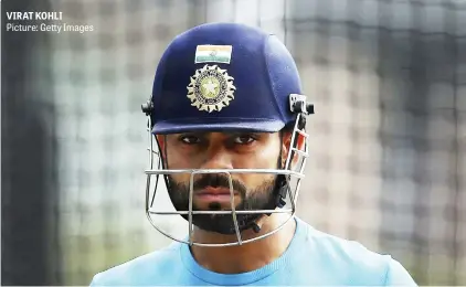  ?? Picture: Getty Images ?? VIRAT KOHLI