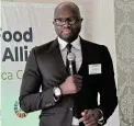  ?? ?? IDH global director Kebba Colley talks about programmes and initiative­s to increase African food production.