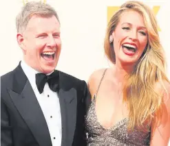  ??  ?? Patrick Kielty and Cat Deeley are expecting their second child