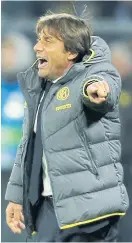  ??  ?? Inter Milan coach Antonio Conte.