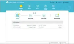  ?? ?? WIE gEWohNT Die Bedienung unterschei­det sich nicht von anderen TP-Link-geräten, die gerätesoft­ware bietet alles Wichtige.