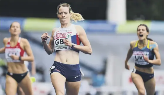  ??  ?? 2 Eilidh Doyle produced a season’s best run of 54.60 at the weekend to win the 400m hurdles final at the European Team Championsh­ips in Lille.