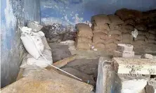  ?? FILE PHOTO ?? A ration shop damaged by wild elephants at Ettiyar in Manambolly forest range in the Valparai plateau.