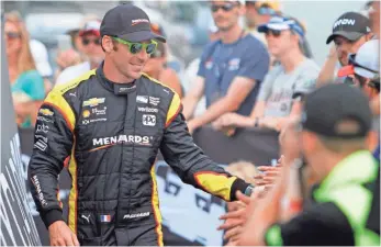  ?? TOM E. PUSKAR, AP ?? Defending champion and Team Penske driver Simon Pagenaud is fourth in the standings.