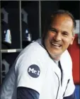  ?? AP file photo ?? Omar Vizquel, an 11-time Gold Glove winner, has denied accusation­s of domestic abuse made by his wife.