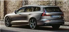  ?? Foto: Volvo ?? So schön kann ein Kombi sein: Volvos V60.