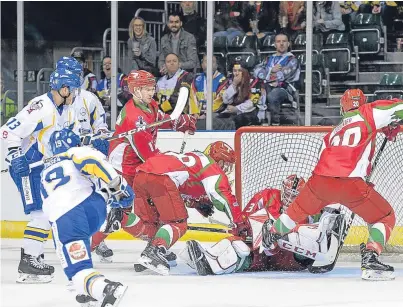  ?? Picture: Dean Woolley. ?? Fife Flyers lost out to Cardiff Devils in the play-off semi-finals.