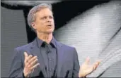  ?? REUTERS/FILE ?? Nike CEO Mark Parker was scheduled to make his first public remarks regarding the controvers­y late on Thursday