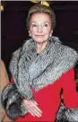  ?? ALBERT FERREIRA / PARAMOUNT PICTURES / AP ?? Lee Radziwill arrives for a screening of the film “Dreamgirls” in New York on Dec. 14, 2006.