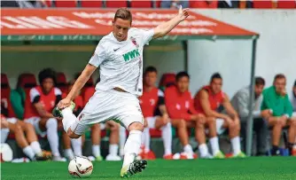  ?? FOTO: IMAGO ?? Dominik Kohr hat den Durchbruch zum Stammspiel­er in der Bundesliga geschafft.