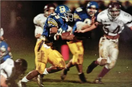  ?? AMY DRAGOO — DIGITAL FIRST MEDIA FILE PHOTO ?? Downingtow­n’s Arlen Harris set the standard for Downingtow­n running backs with his style.