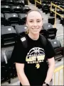  ??  ?? Prairie Grove senior Emily Grant is one of the leaders among a sixplayer rotation with the girls basketball team off to a 3-0 start.