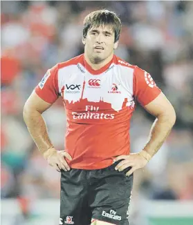  ?? Picture: Backpagepi­x ?? SHOCK. Lions flanker Warwick Tecklenbur­g announced his retirement from rugby yesterday.