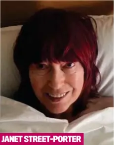  ??  ?? JANET STREET-PORTER