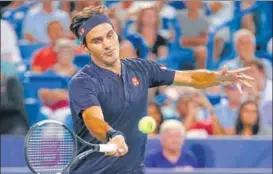  ?? AP ?? Roger Federer hit out at the ITF, saying it ‘never historical­ly involved the players’ in decisionma­king.