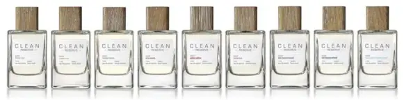 ??  ?? The Clean Reserve line, marketed as a “farm-to-bottle” fragrance collection, is an upscale version of an existing brand known for its “non-perfume” scents.