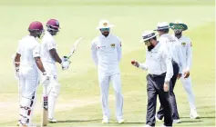  ??  ?? Sri Lanka captain Dinesh Chandimal will miss his side’s third Test against the West Indies after being found guilty of ball tampering on Tuesday. - AFP photo