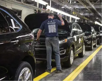  ?? CHRIS YOUNG/THE CANADIAN PRESS FILE PHOTO ?? Donald Trump’s team is proposing that a car should not be tariff-free unless 50 per cent of it is made in the U.S.