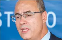  ?? DANIEL CASTELO BRANCO ?? Witzel: governador levou uma hora no depoimento no Galeão