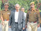  ?? PTI FILE ?? Centre's special representa­tive for Kashmir Dineshwar Sharma during his last visit to the state.