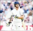  ?? AFP ?? England cricketer Ben Stokes has been hailed a hero by a gay couple for protecting them.