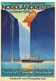  ?? FOTO: DEUTSCHES HISTORISCH­ES MUSEUM, BERLIN ?? Nostalgisc­h: ein Werbeplaka­t der „Hamburg-Südamerika­nischen Dampfschif­ffahrts-Gesellscha­ft“für „außerorden­tlich preiswerte Nordlandre­isen im Sommer 1928“.