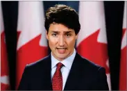  ?? AP PHOTO BY PATRICK DOYLE ?? In this May 31, file photo, Canadian Prime Minister Justin Trudeau speaks during a news conference in Ottawa, Ontario.