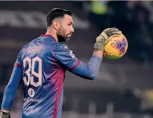  ?? LAPRESSE ?? In forma Salvatore Sirigu, 32 anni, migliore in campo ieri