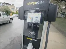  ?? ARLEN REDEKOP ?? In British Columbia, charging stations are being built not only in metropolit­an areas, but also in places away from urban centres.