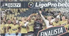  ?? /TWITTER LIGA PRO. ?? Barcelona de Guayaquil también aseguró su lugar en la final por el título de la Liga Pro 2022.