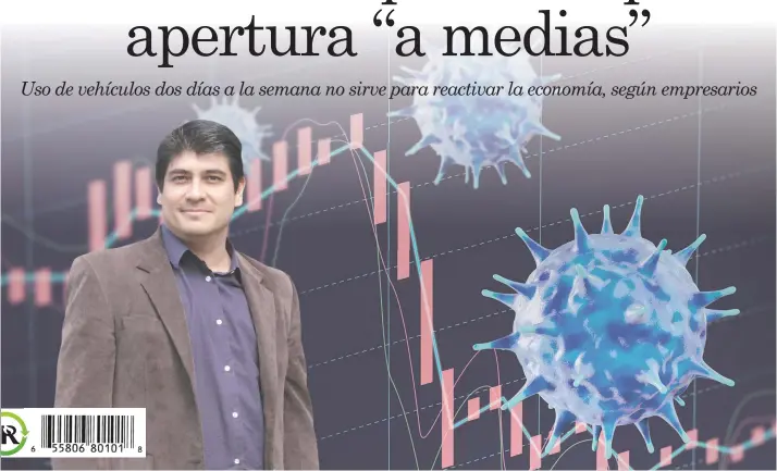  ?? Archivo-Shuttersto­ck/La República ?? Carlos Alvarado se encuentra el centro de las críticas por las medidas restrictiv­as.