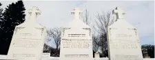  ?? GREG PENDER/The StarPhoeni­x ?? The provincial government has launched an online database of known
burial grounds in Saskatchew­an.