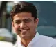  ??  ?? Sachin Pilot