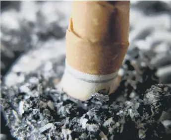  ??  ?? Four smokers have expensive tabs to pick up after they were caught dropping cigarettes.